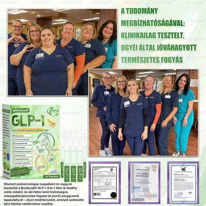 Karácsonyi limitált |BuildLeaf® GLP-1 8-az-1 Slim & Health szájüregi oldat – Egyszerű napi használat, látványos eredmény 7 nap alatt, 100 milliárd aktív probiotikummal ✅ testsúlykezelés, szív-, cukorbetegség-, bél- és női egészség, feszes bőr, energia.