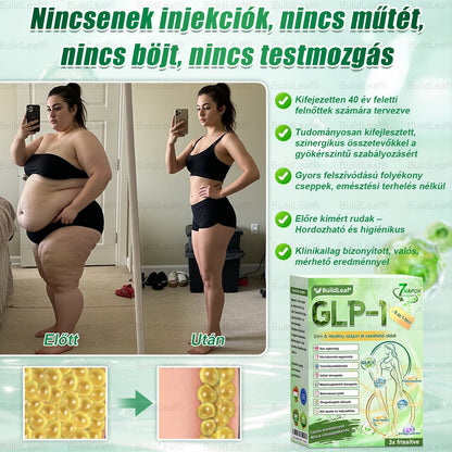 Karácsonyi limitált |BuildLeaf® GLP-1 8-az-1 Slim & Health szájüregi oldat – Egyszerű napi használat, látványos eredmény 7 nap alatt, 100 milliárd aktív probiotikummal ✅ testsúlykezelés, szív-, cukorbetegség-, bél- és női egészség, feszes bőr, energia.